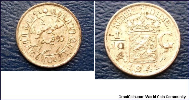Silver 1941-P Netherlands East Indies 1/10 Gulden KM#318 Nice Circ Coin Go Here:

http://stores.ebay.com/Mt-Hood-Coins
