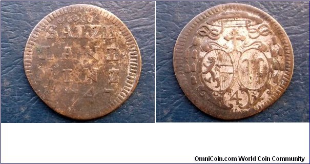 Billon Silver 1747 Austrian States Salzburg 4 Kreuzer Landbatzen Nice Circ 
Go Here:

http://stores.ebay.com/Mt-Hood-Coins
