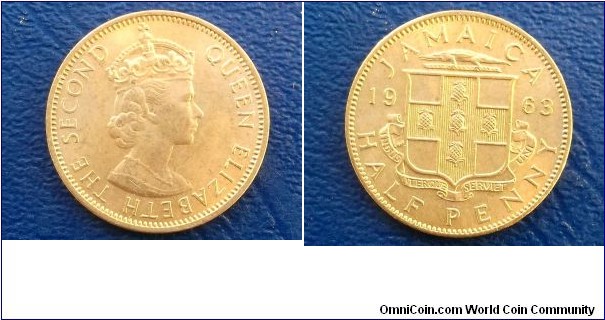 1963 Jamaica 1/2 Penny KM# 36 Crowned Bust QEII Nice Grade Coin 
Go Here:

http://stores.ebay.com/Mt-Hood-Coins