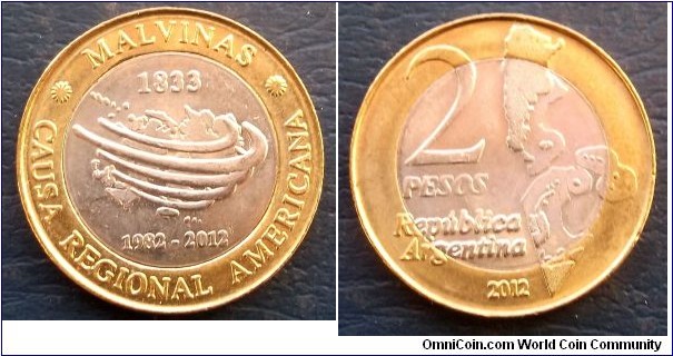 2012 Argentina 2 Pesos 30th Anniversary of Malvinas Islands War Gem BU Coin Go Here:

http://stores.ebay.com/Mt-Hood-Coins