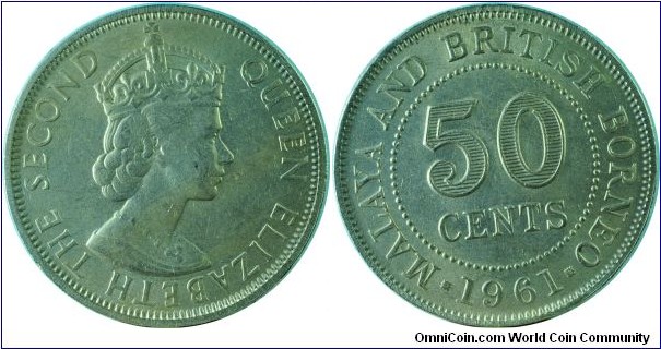 Malaya(British)50Cents-km4.1-1961