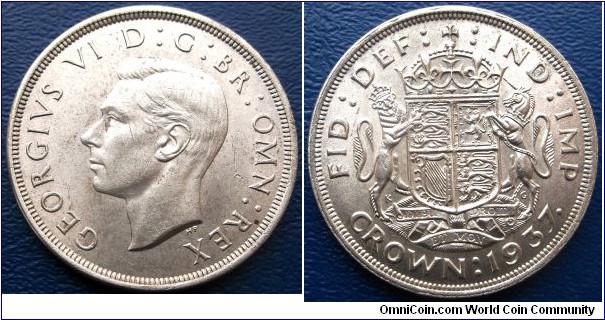 Silver 1937 Great Britain Crown KM#857 King George VI High Grade Luster Go Here:

http://stores.ebay.com/Mt-Hood-Coins
