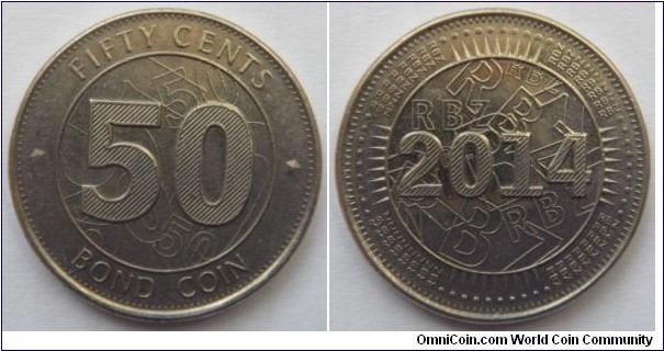 50 cent Bond Coin