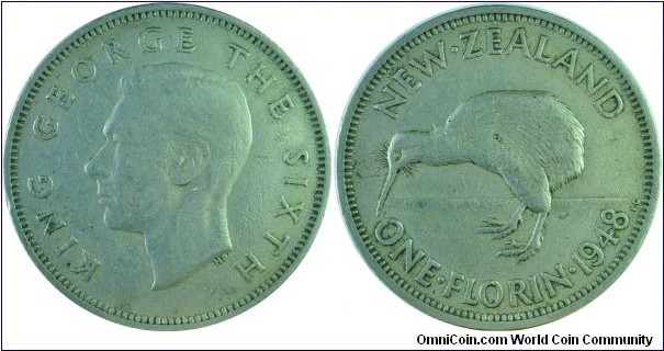 New Zealand1Florin-km18-1948