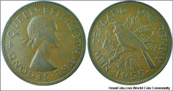 New Zealand1Penny -NoShoulderStrap -km24.1-1955