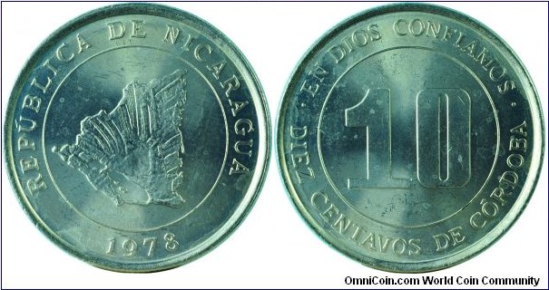 Nicaragua10Centavos-km31-1978