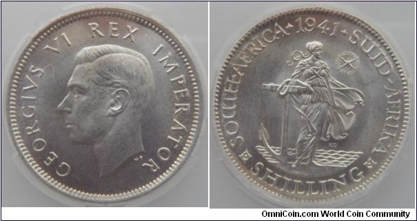 1 Shilling
SANGS Graded AU58 - Cert: 002346-002