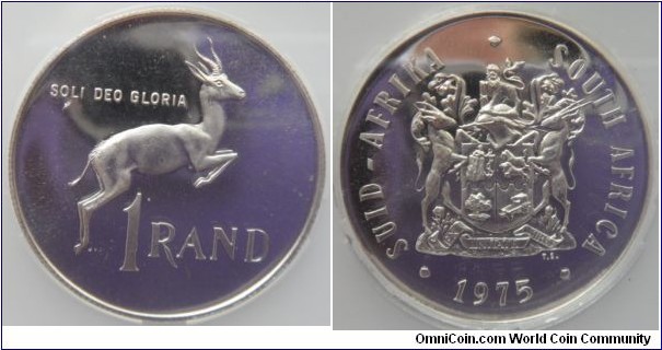 Silver 1 Rand
SANGS Graded PF66 - Cert: 002345-019