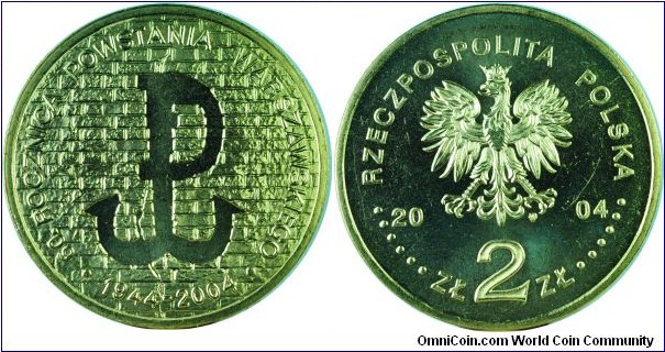 Poland2Zlote-60yrsWarsawUprising-y496-2004
