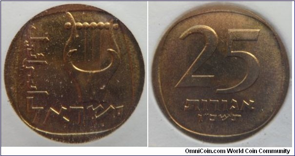 25 Agorot
Proof-Like Set
Tel Aviv Mint