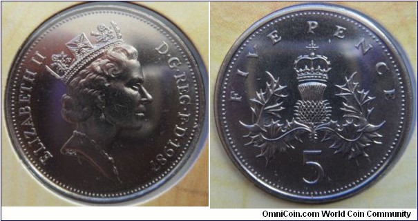 5 Pence
UK Brilliant Uncirculated Coin Set