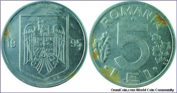 Romania5Lei-km114-1995