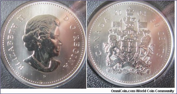 2004 50 cent specimen, from the set
