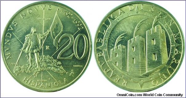 San Marino20Lire-km282-1992