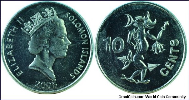 Solomon Islands10Cents-km27a-2005