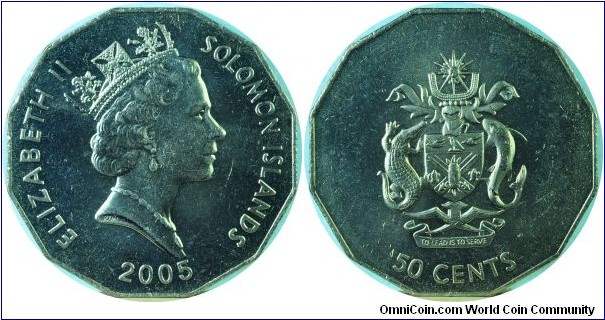 Solomon Islands50Cents-km29-2005