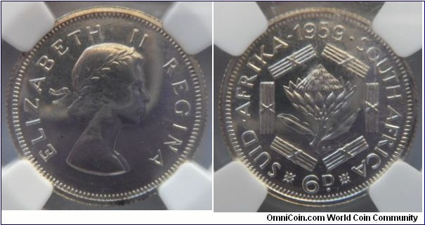 6 Pence
NGC PF65