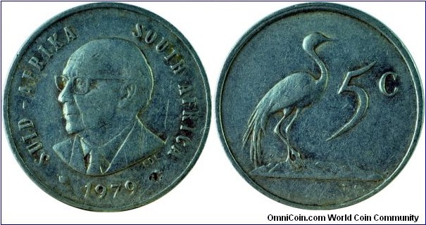 South Africa5Cents-Diederichs-km100-1979