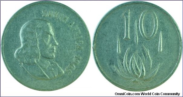 South Africa10Cents-km68.1-1965