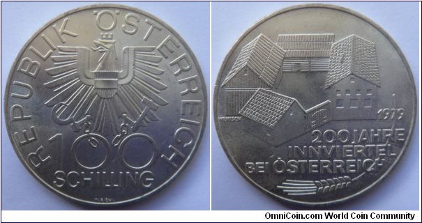 100 Schilling Innviertel - Coin 2
