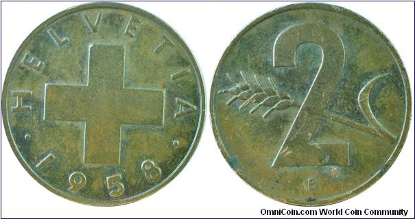 Switzerland2Rappen-km47-1958