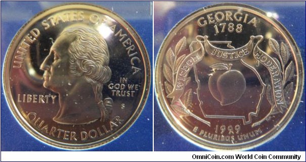 Proof Set Quarter
State Georgia