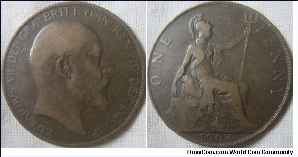 1904 penny, fair