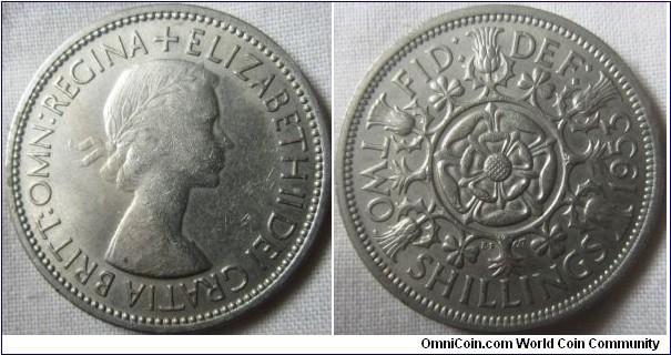 1953 florin Obverse 1