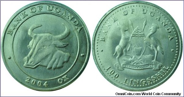 Uganda100Shilling-ChineseZodiacOx-km135-2004