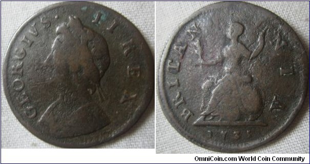 1735 farthing in fair