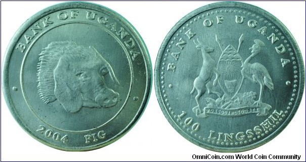 Uganda100Shilling-ChineseZodiacPig-km145-2004