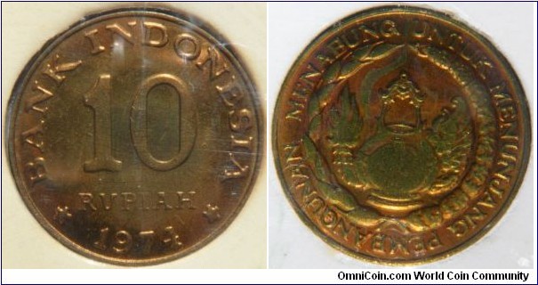 10 Rupiah - Coin Set 1974 - 1999