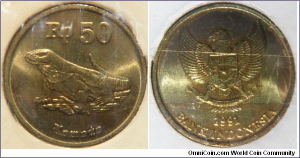 50 Rupiah - Coin Set 1974 - 1999