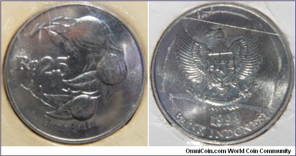 25 Rupiah - Coin Set 1974 - 1999