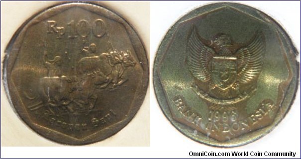 100 Rupiah - Coin Set 1974 - 1999