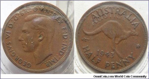 Half Penny - Pre decimal coin set