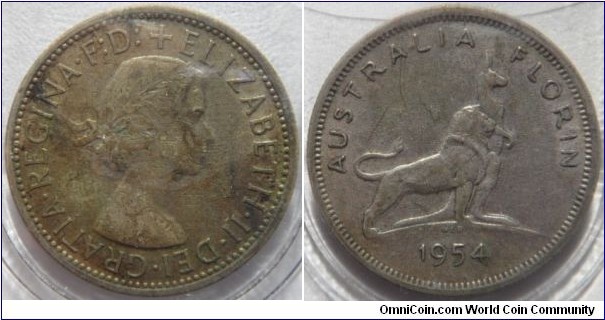 1 Florin - Pre decimal coin set