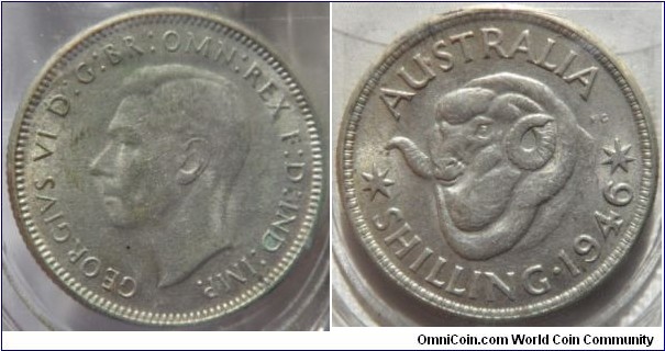 1 Shilling - Pre decimal coin set
