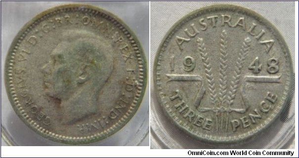 3 Pence - Pre decimal coin set