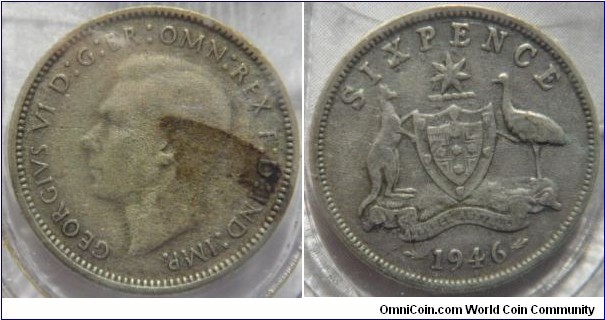 6 Pence - Pre decimal coin set