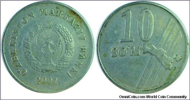 Uzbekistan10Som-km14-2001