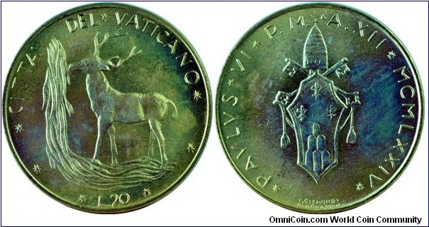 Vatican20Lire-y120-1974