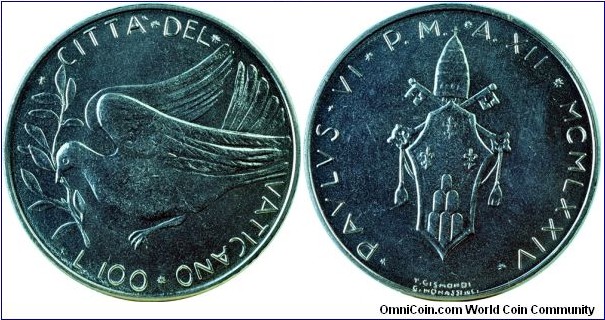 Vatican100Lire-y122-1974