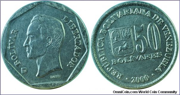 Venezuela50Bolivares-y82-2000