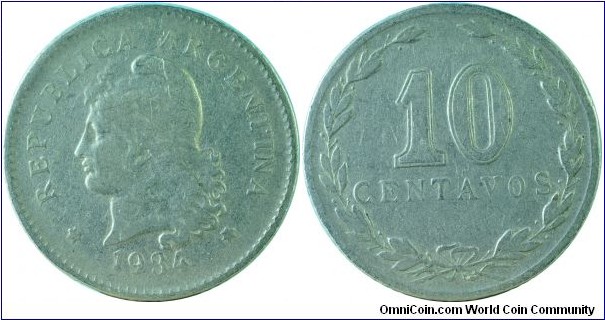 Argentina10Centavos-km35-1934