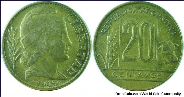 Argentina20Centavos-km42-1949