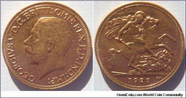 Gold Full Sovereign
SA Mint (Pretoria)
Hern #S344