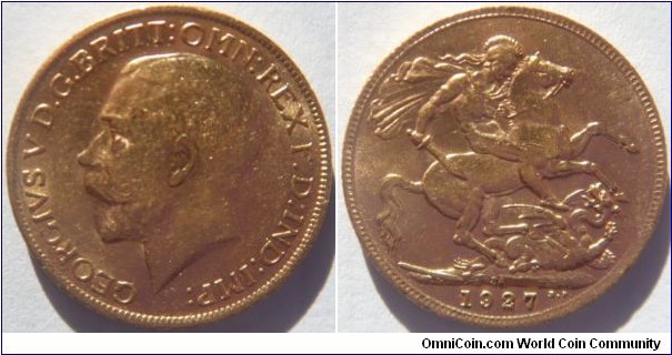 Gold Full Sovereign
SA Mint (Pretoria)
Hern #S342