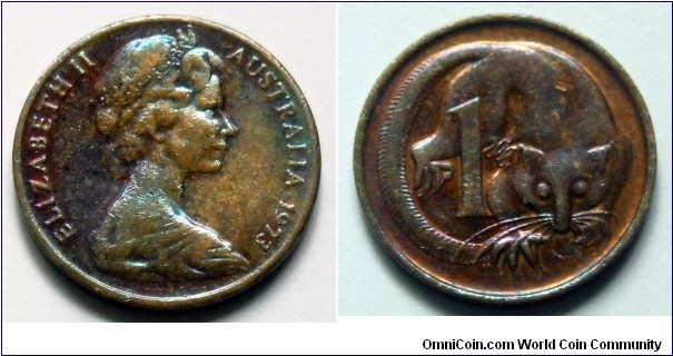 Australia 1 cent.
1973