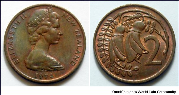 New Zealand 2 cents.
1974